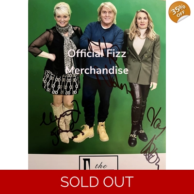 The Fizz Hand Signed Photo